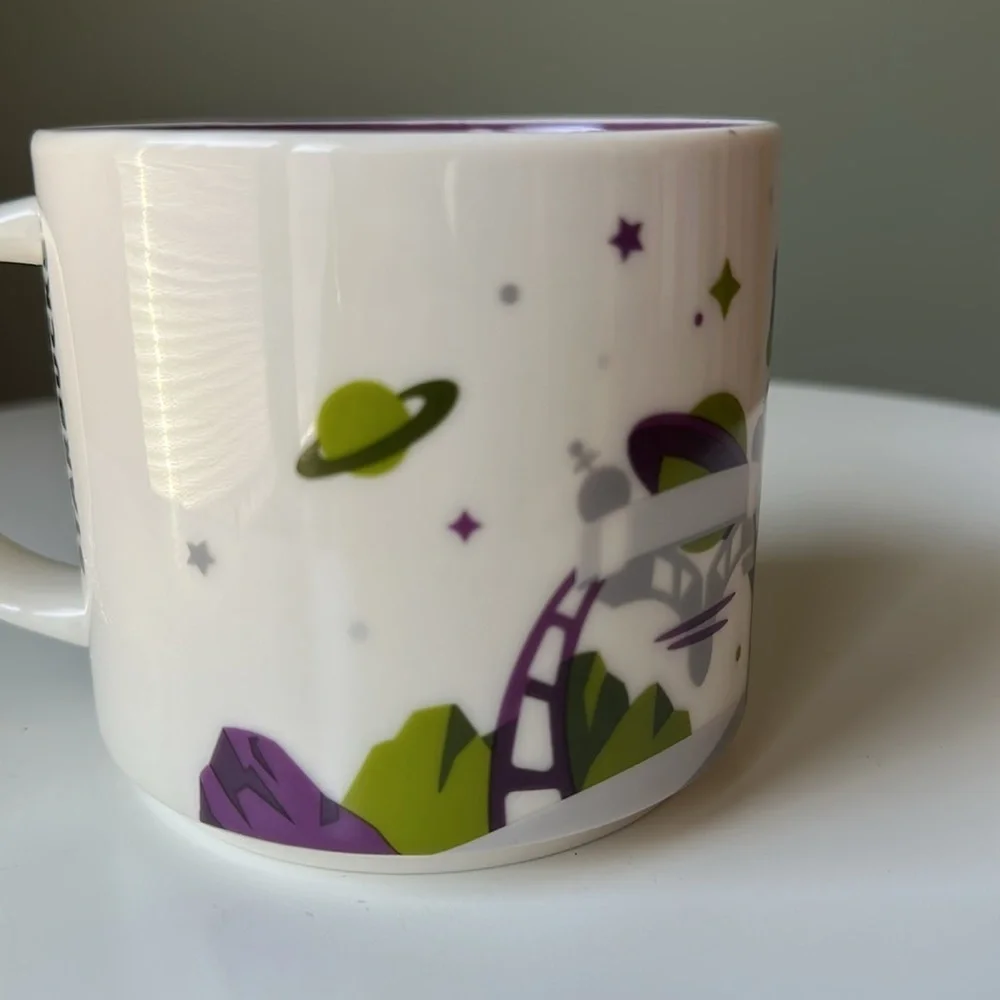Starbucks X Disney Coffee Mug Magic Kingdom at Walt Disney World 14oz New No Box